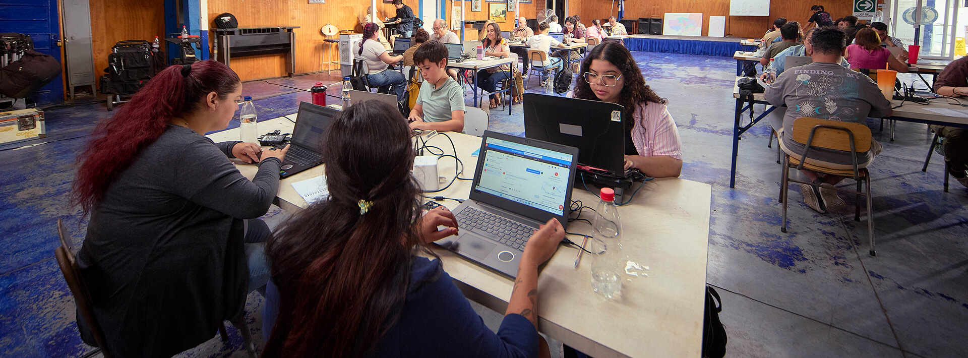 Humans helping to answer prompts